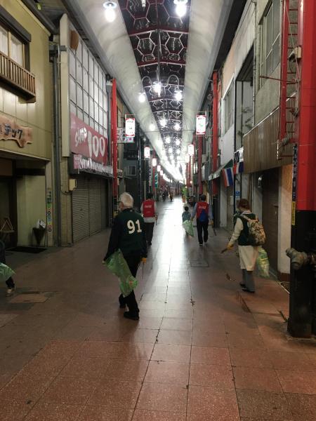 再開！夜のお掃除画像