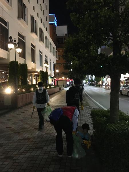 再開！夜のお掃除画像