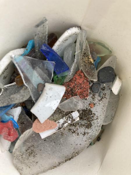 湘南！江の島片瀬西浜海岸ビーチクリーン！画像