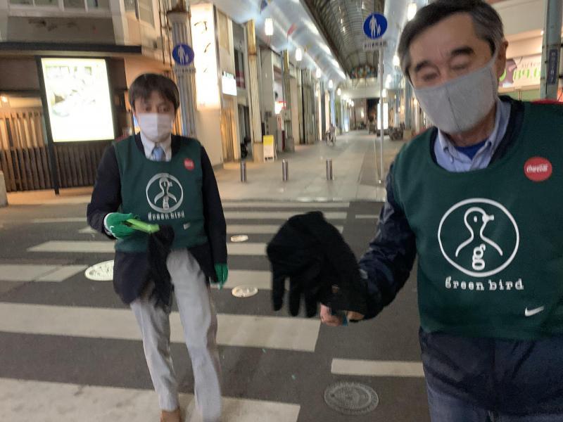 4/20(水)佐賀市まちなか夜そうじ画像