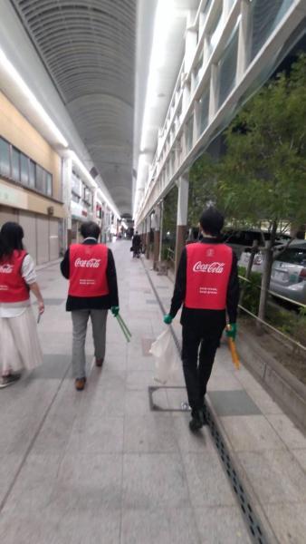 4/20(水)佐賀市まちなか夜そうじ画像