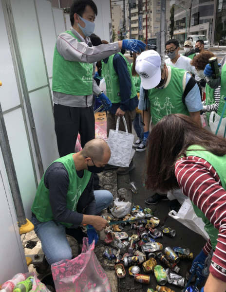 【代官山チーム】地域清掃_旧山手通り画像