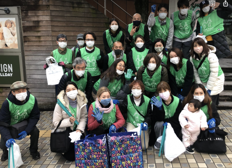 【代官山チーム】地域清掃_旧山手通り画像