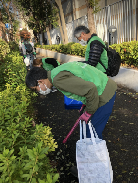 【代官山チーム】地域清掃_旧山手通り画像