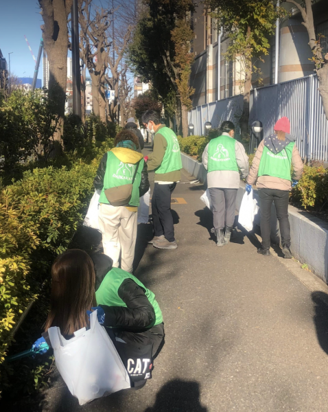 【代官山チーム】地域清掃_旧山手通り画像
