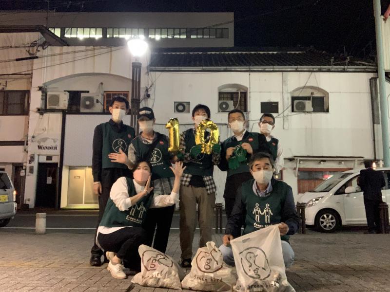 5/11佐賀市まちなか夜そうじ画像