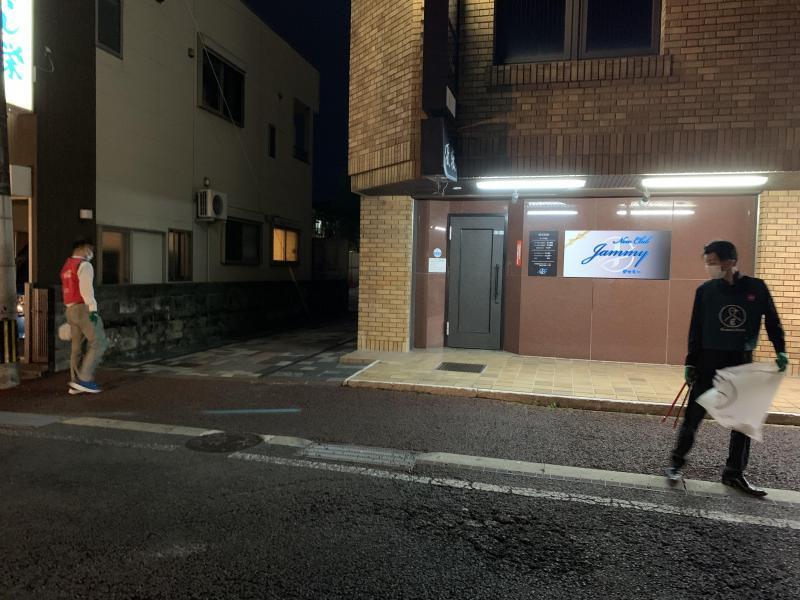 5/11佐賀市まちなか夜そうじ画像