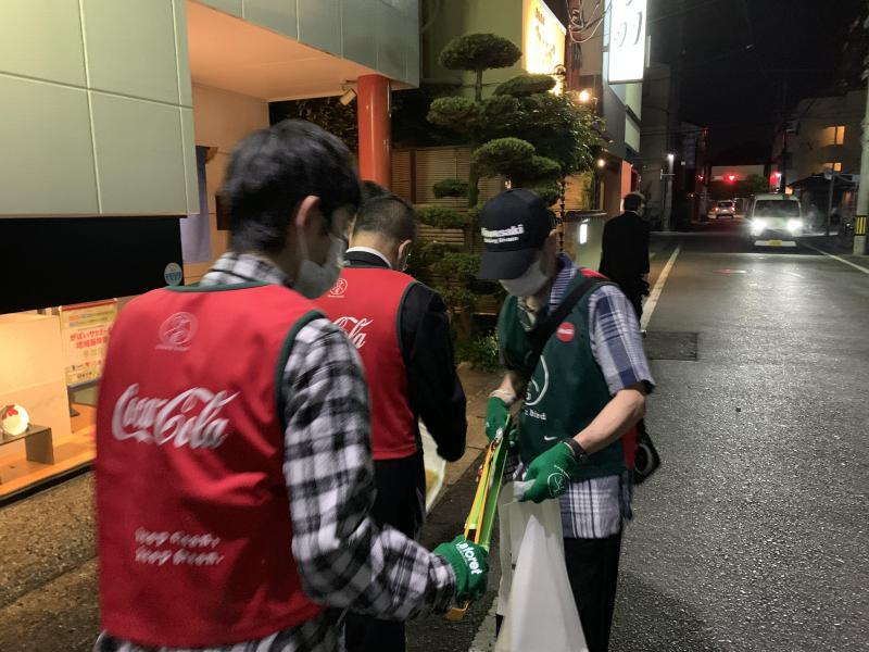 5/11佐賀市まちなか夜そうじ画像