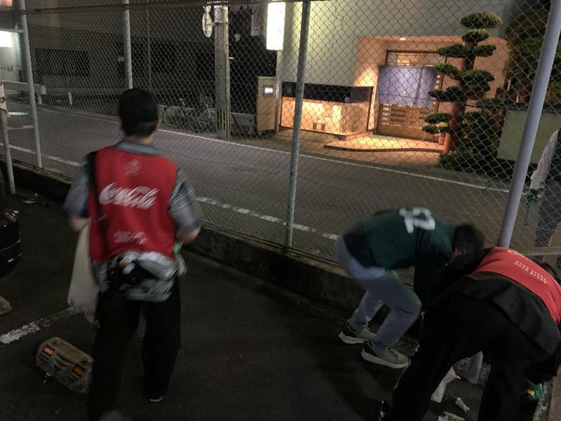 5/11佐賀市まちなか夜そうじ画像