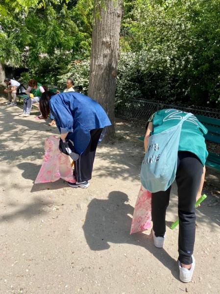 3団体コラボお掃除！画像