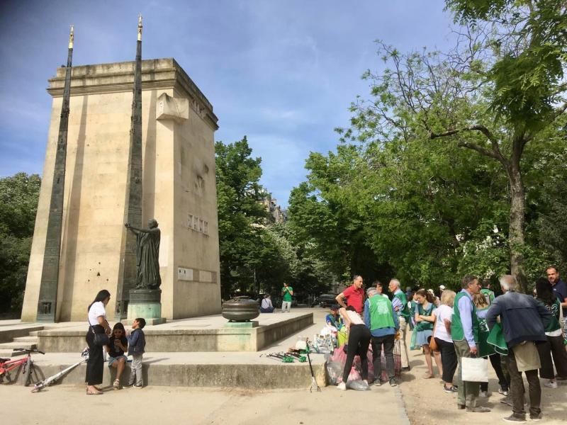 3団体コラボお掃除！画像