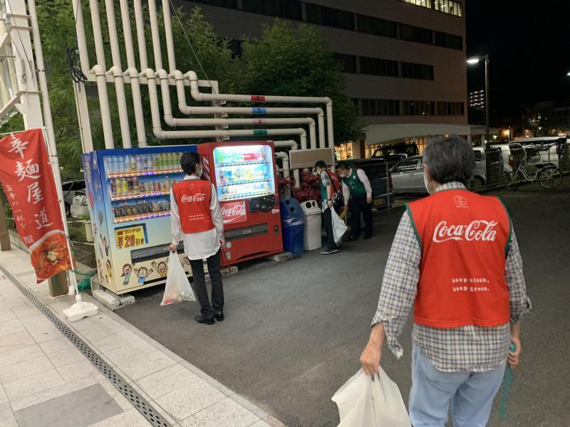 6/22佐賀まちなか夜そうじ画像