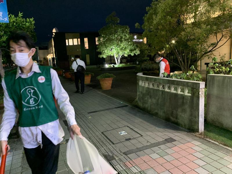 6/22佐賀まちなか夜そうじ画像