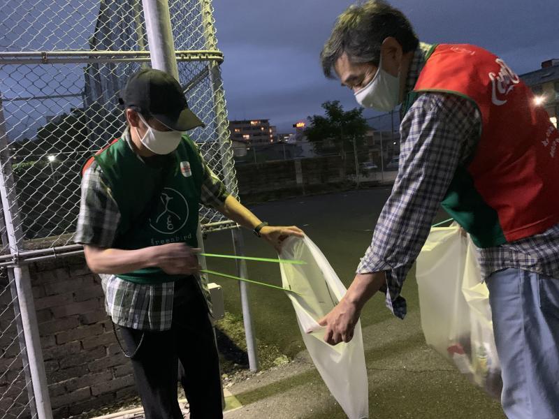 6/22佐賀まちなか夜そうじ画像