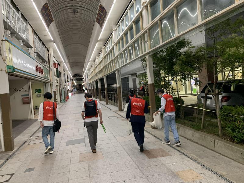 6/15佐賀まちなか夜そうじ画像