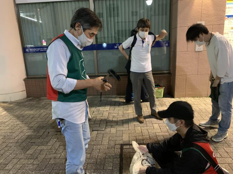 6/15佐賀まちなか夜そうじ画像