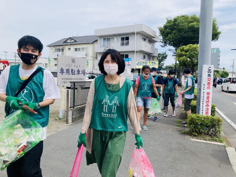 辻堂駅！街ゴミ拾い！画像