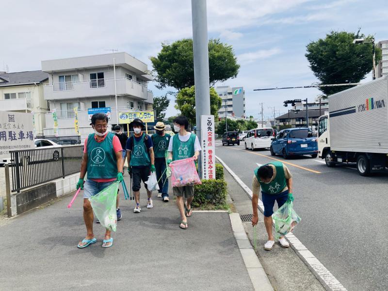 辻堂駅！街ゴミ拾い！画像