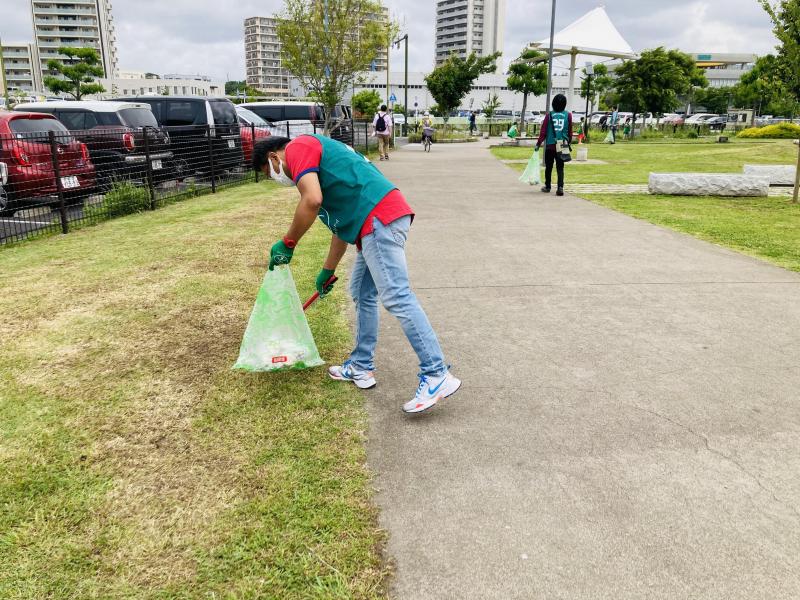 辻堂駅！街ゴミ拾い！画像