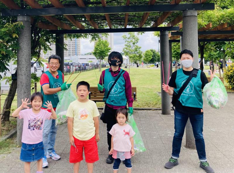 辻堂駅！街ゴミ拾い！画像