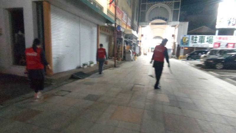 5/18(水)佐賀まちなか夜そうじ画像