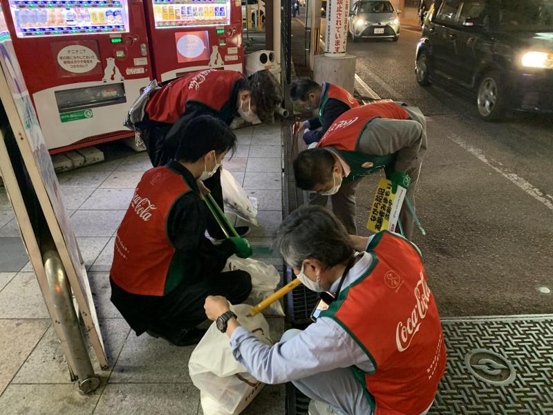 5/18(水)佐賀まちなか夜そうじ画像