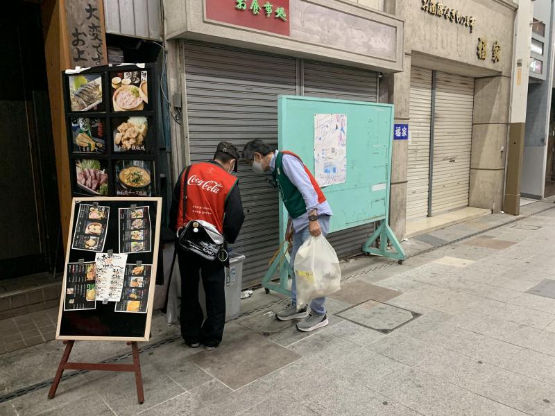 5/18(水)佐賀まちなか夜そうじ画像