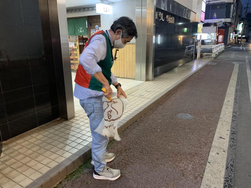 5/18(水)佐賀まちなか夜そうじ画像