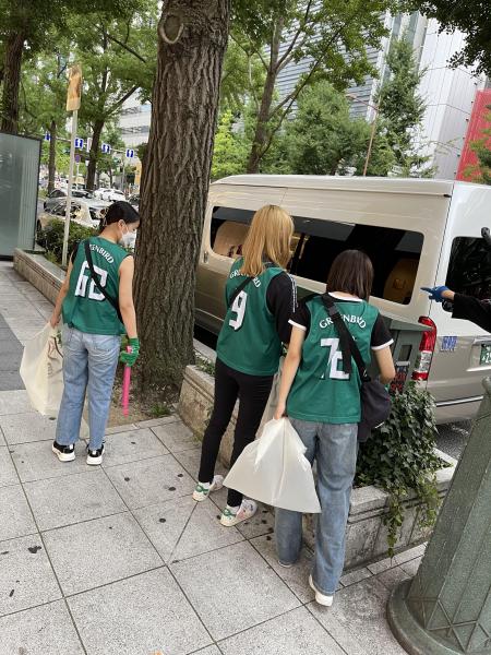 はじめての心斎橋夜そうじ画像