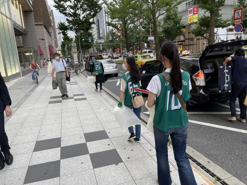 はじめての心斎橋夜そうじ画像