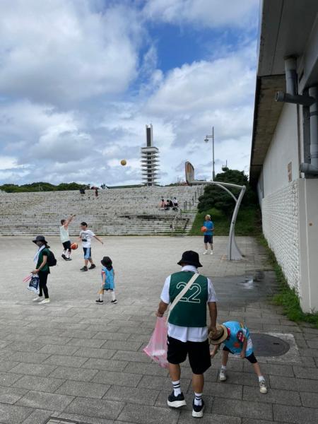 駒沢公園そうじ画像