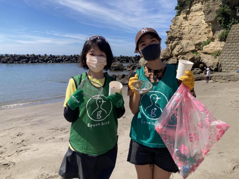 鎌倉腰越！プラスチックビーチクリーン！画像