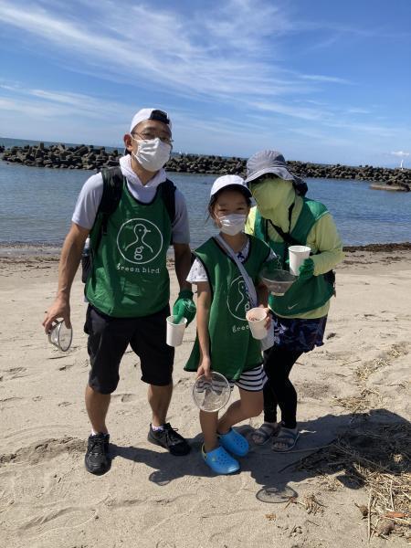 鎌倉腰越！プラスチックビーチクリーン！画像