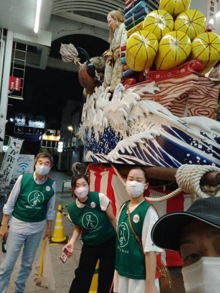 7/20(水)佐賀まちなか夜そうじ画像