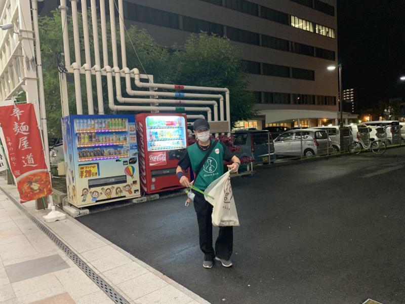 7/20(水)佐賀まちなか夜そうじ画像