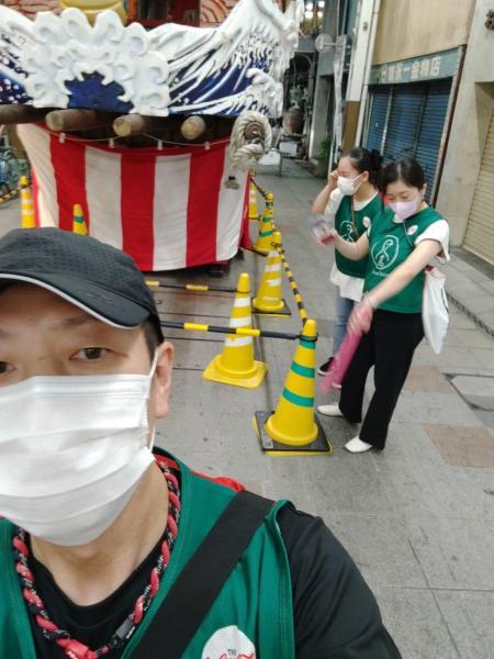 7/20(水)佐賀まちなか夜そうじ画像