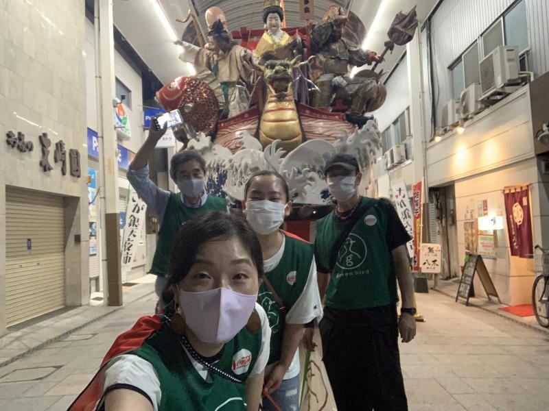 7/20(水)佐賀まちなか夜そうじ画像