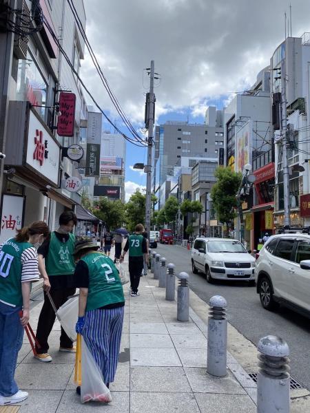 最多参加人数更新！心斎橋朝そうじ！画像