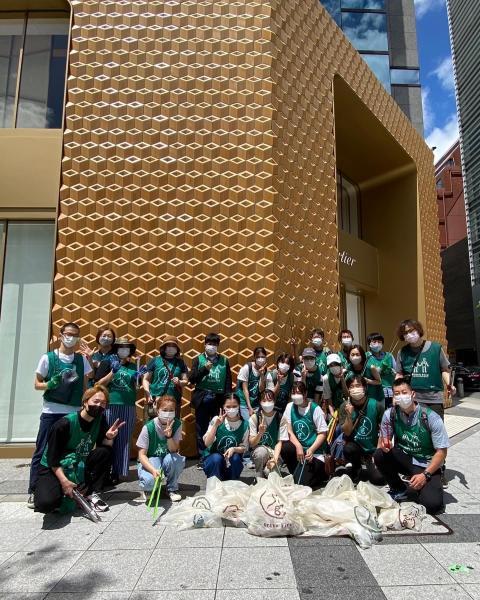 最多参加人数更新！心斎橋朝そうじ！画像