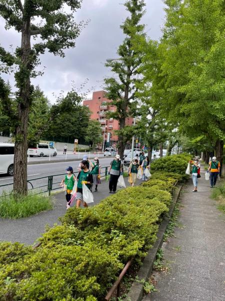 駒沢公園そうじ画像