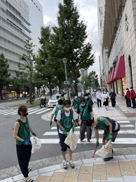 お盆も夜そうじ画像