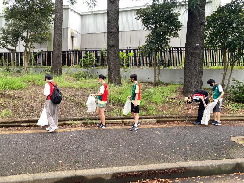 駒沢公園おそうじ画像