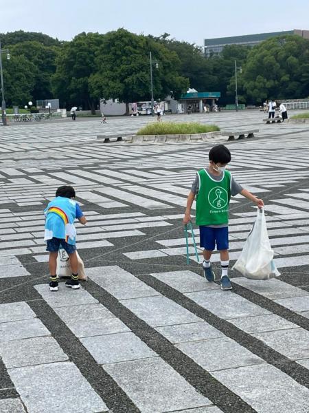 駒沢公園おそうじ画像