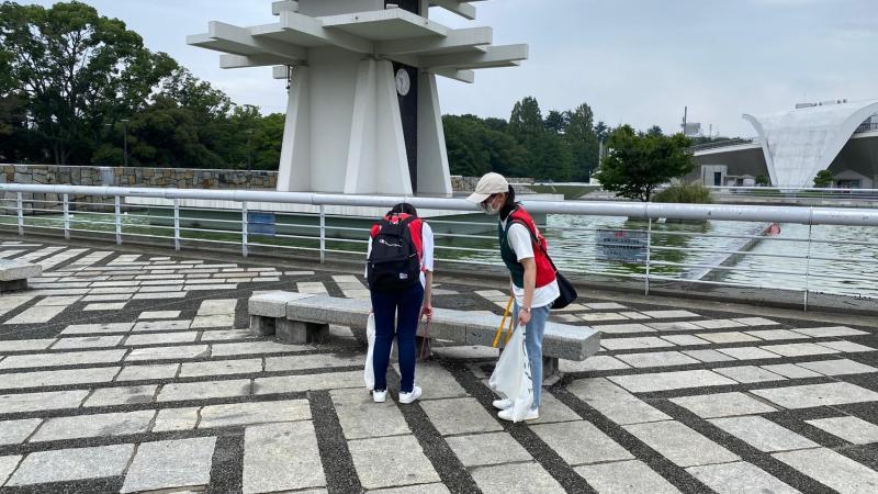 駒沢公園おそうじ画像