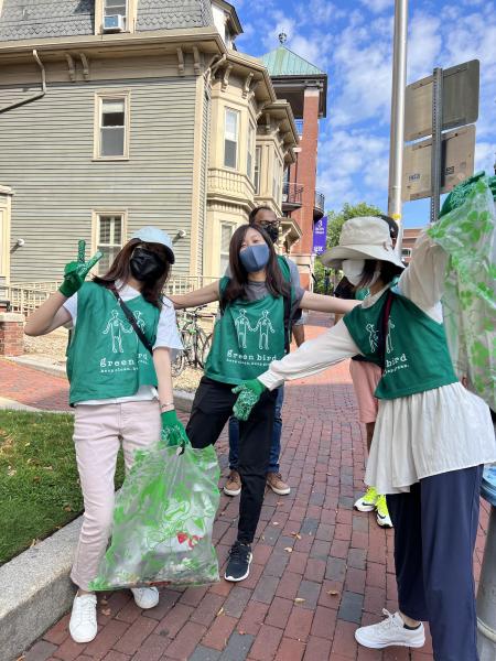 ハーバードスクエアお掃除画像