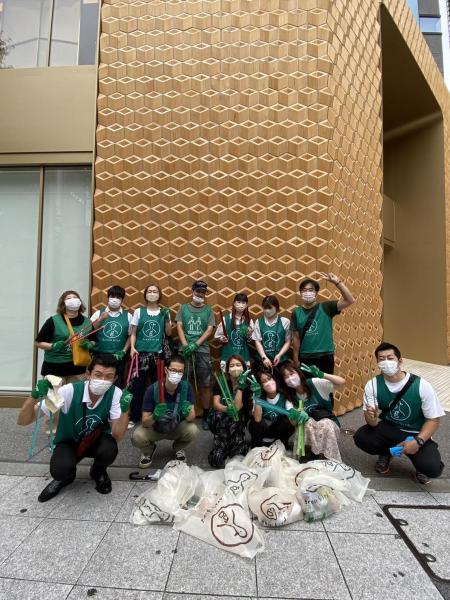 8月ラスト 心斎橋朝そうじ画像