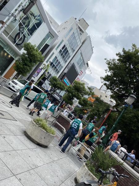 8月ラスト 心斎橋朝そうじ画像