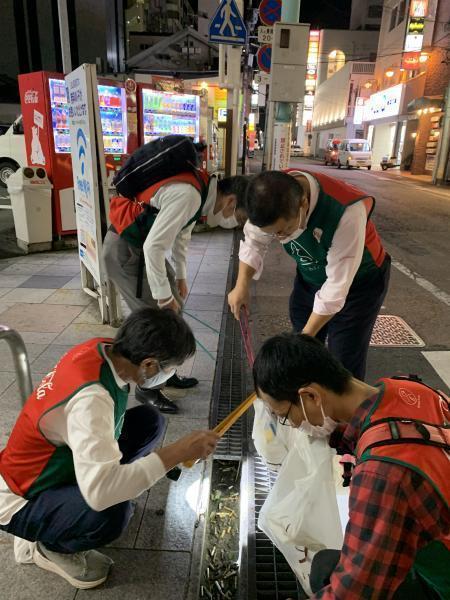 9/7(水)佐賀まちなか夜そうじ画像