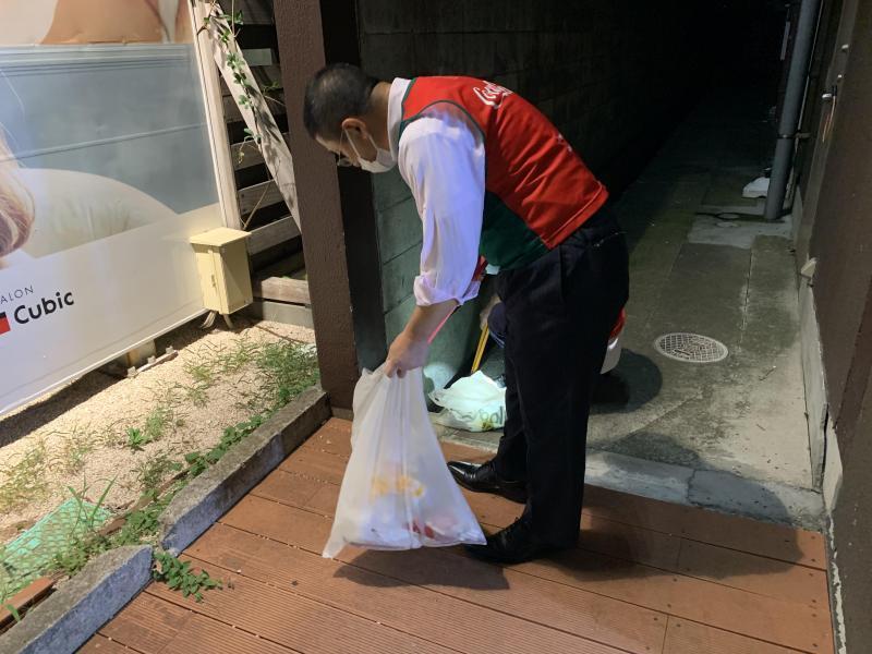 9/7(水)佐賀まちなか夜そうじ画像