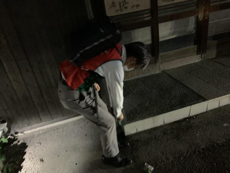 9/7(水)佐賀まちなか夜そうじ画像